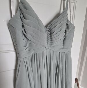Azazie Agave Chiffon Bridesmaid Dress